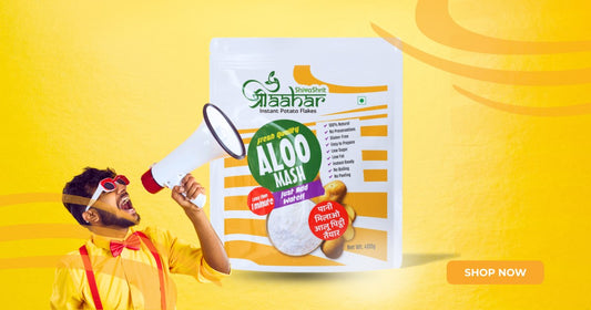 No-Fry Healthy Snack Recipes with Healthy Aloo Mash