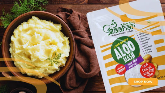 Delicious Meals Start with 1 Minute Aloo Mash