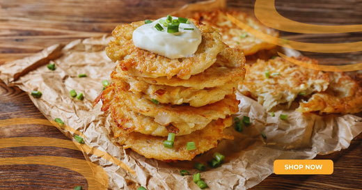Golden and Fluffy Potato Pancakes Recipe in Minutes