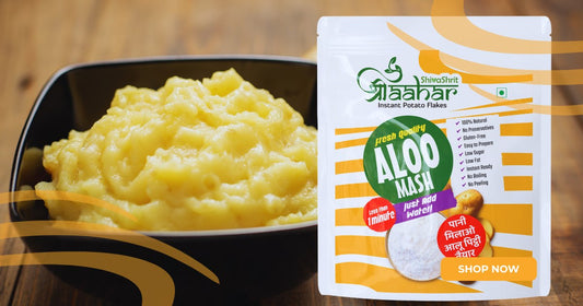 One Minute Aloo Mash for Guilt-Free Snacking